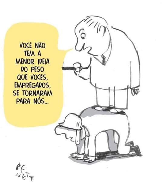 charge patrao sobre trabalhador