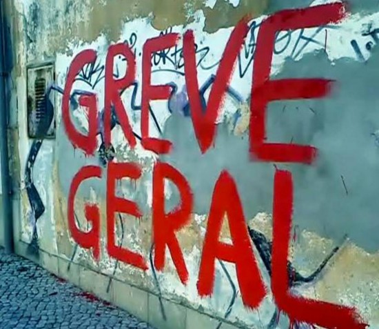 greve geral muro