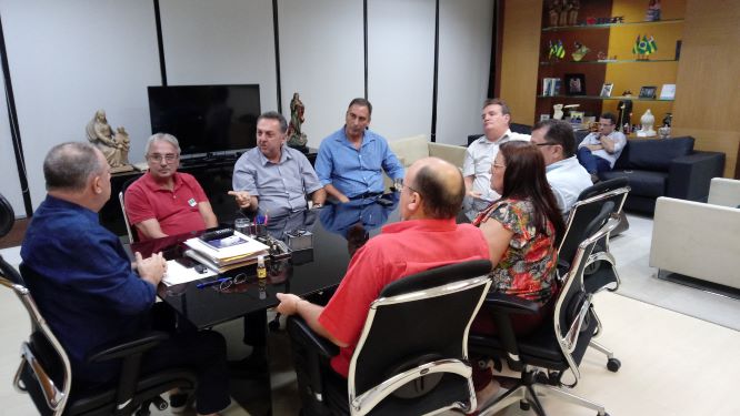 reuniao sindisan governador